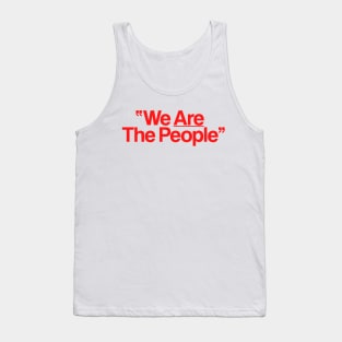 Travis Bickle ))(( Taxi Driver We Are the People Pin Tank Top